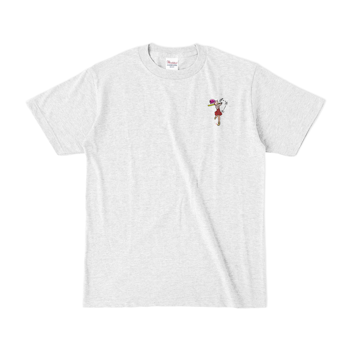 カラーTシャツ(淡色) - S - アッシュ