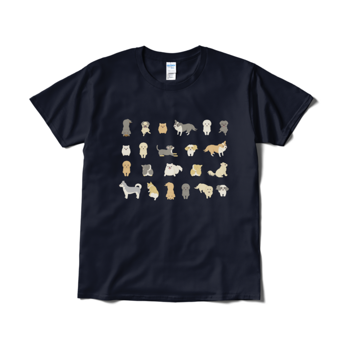 Tシャツ短納期 紺 L