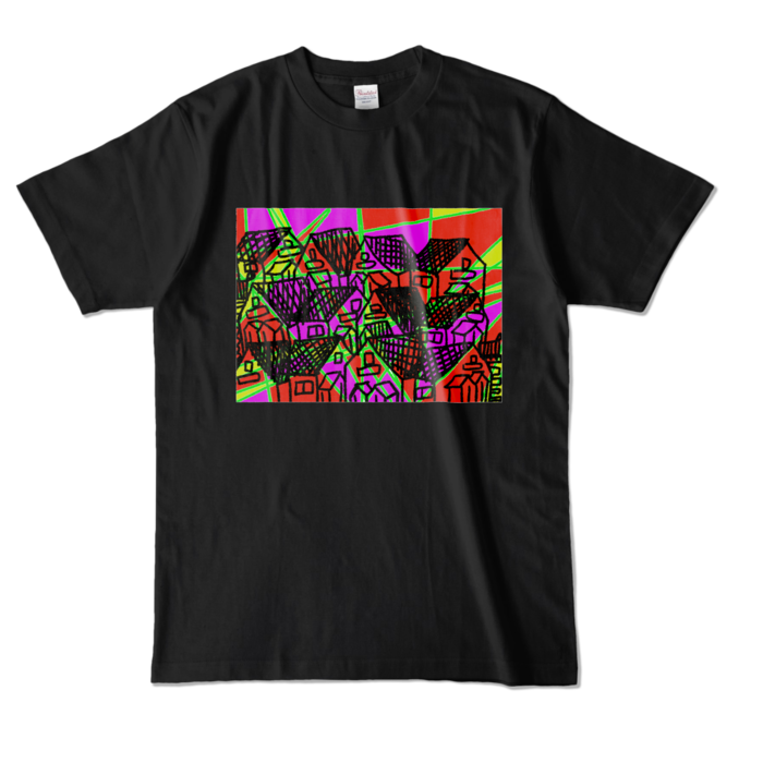 カラーTシャツ - L - ブラック (濃色)