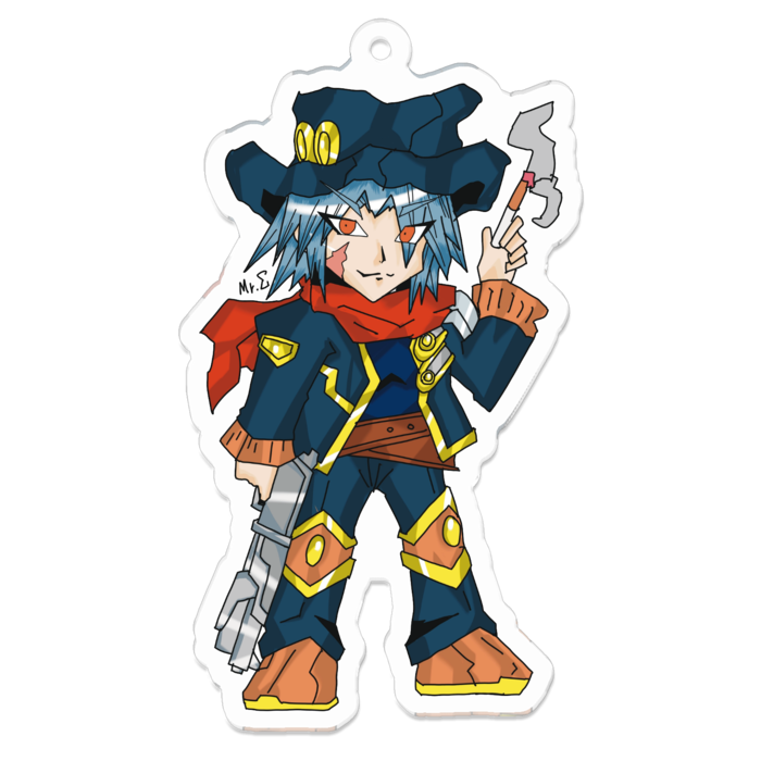 アクリルキーホルダー - 70 x 70 (mm)