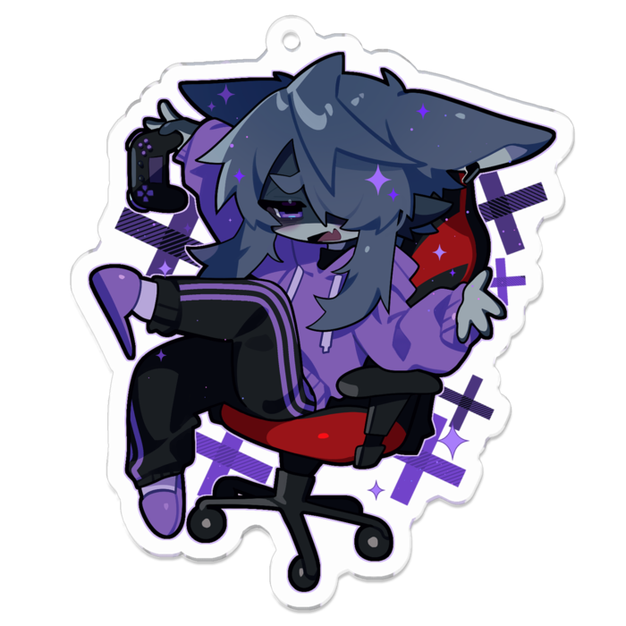 アクリルキーホルダー - 70 x 70 (mm)