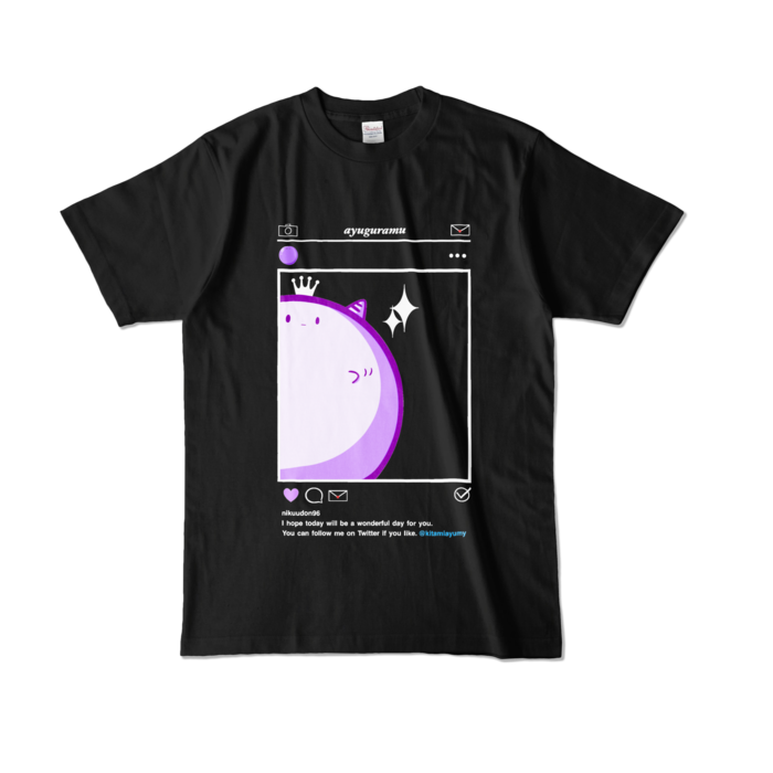 『おにきんぐTシャツ』 - L - ブラック (濃色)