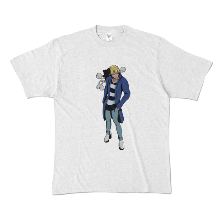 カラーTシャツ - XL - アッシュ (淡色)