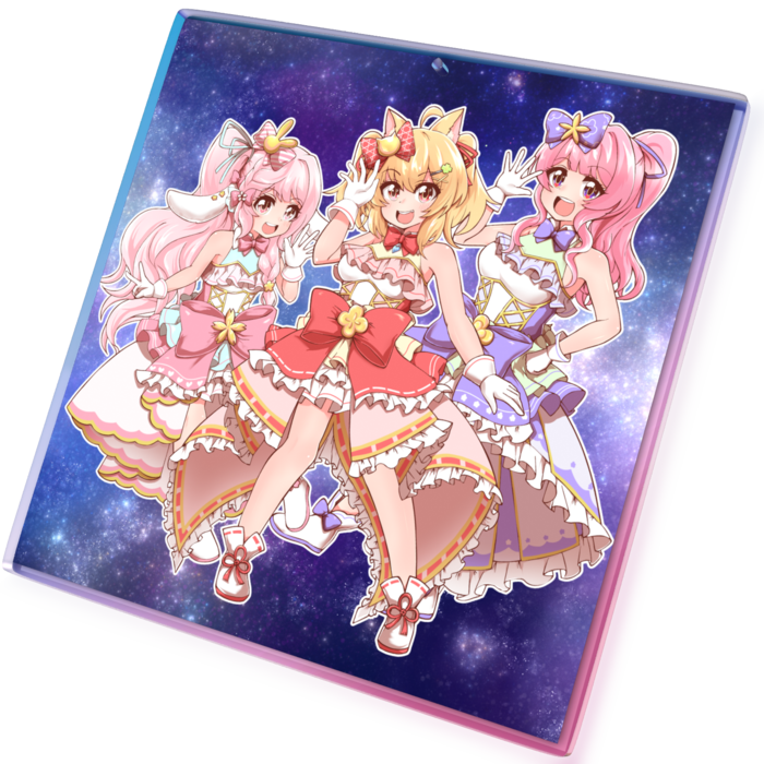 アイドル:篠茶 斜海 - 100 × 100mm