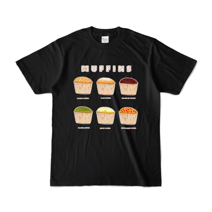 カラーTシャツ - S - ブラック (濃色)