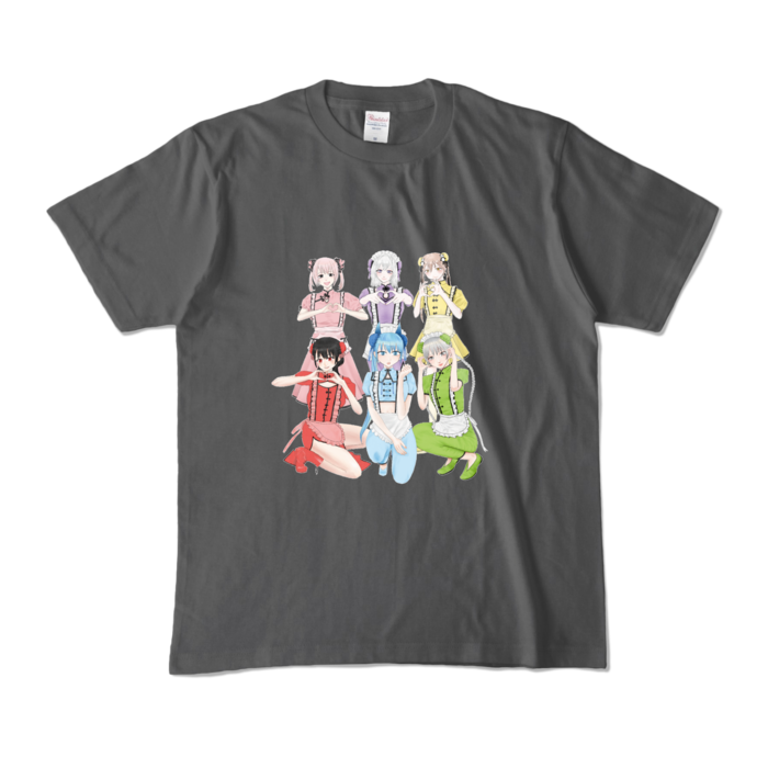 カラーTシャツ - M - チャコール (濃色)