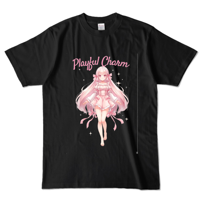 カラーTシャツ - L - ブラック (濃色)