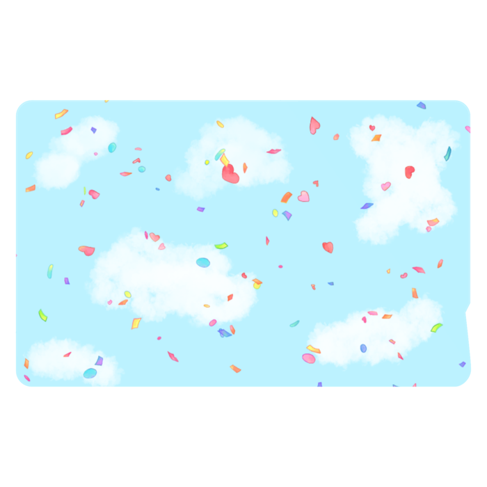 ICカードステッカー - 約85.7x53.9(mm)