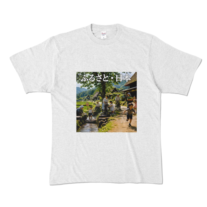カラーTシャツ - XL - アッシュ （淡色）