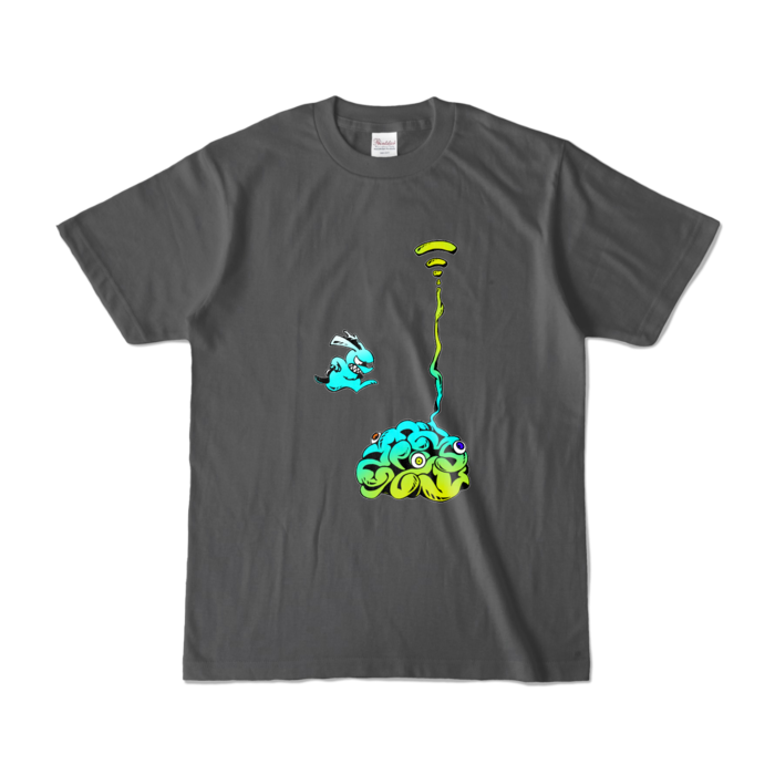 カラーTシャツ - S - チャコール (濃色)(5)