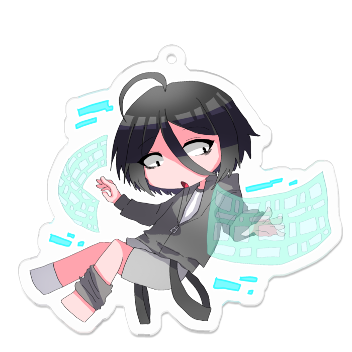 アクリルキーホルダー - 70 x 70 (mm)