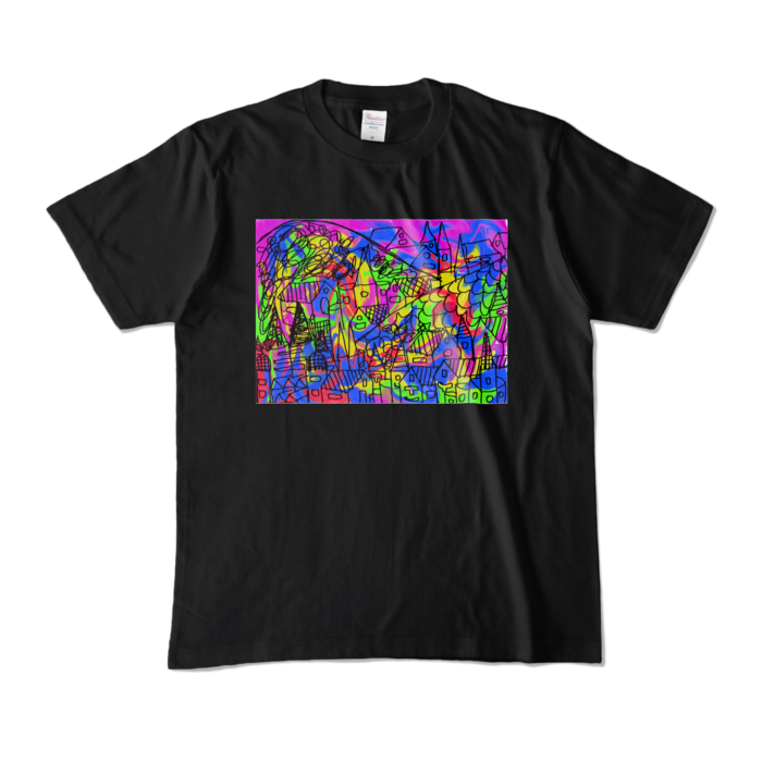 カラーTシャツ - M - ブラック (濃色)