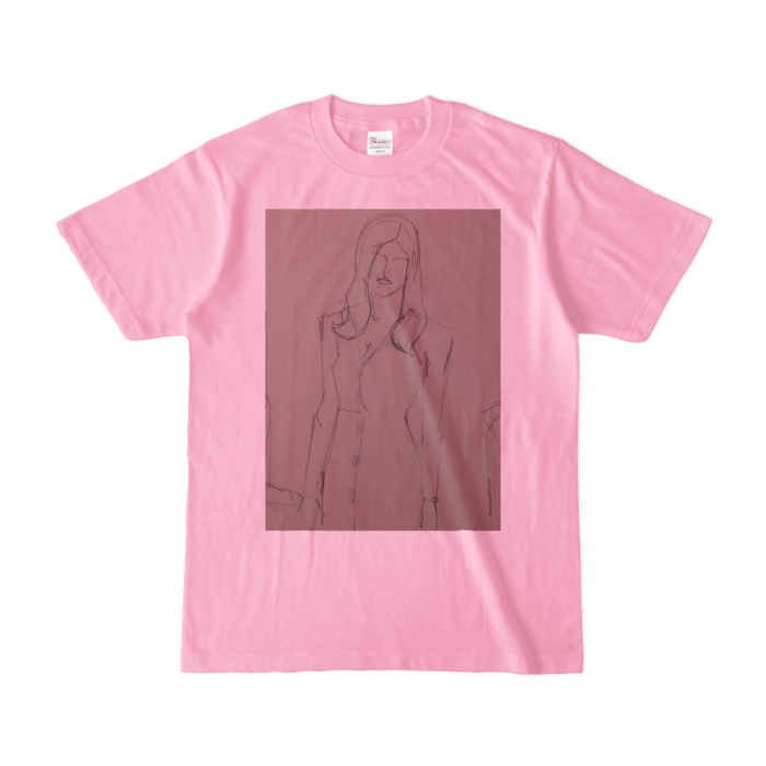カラーTシャツ(淡色) - S - ピーチ