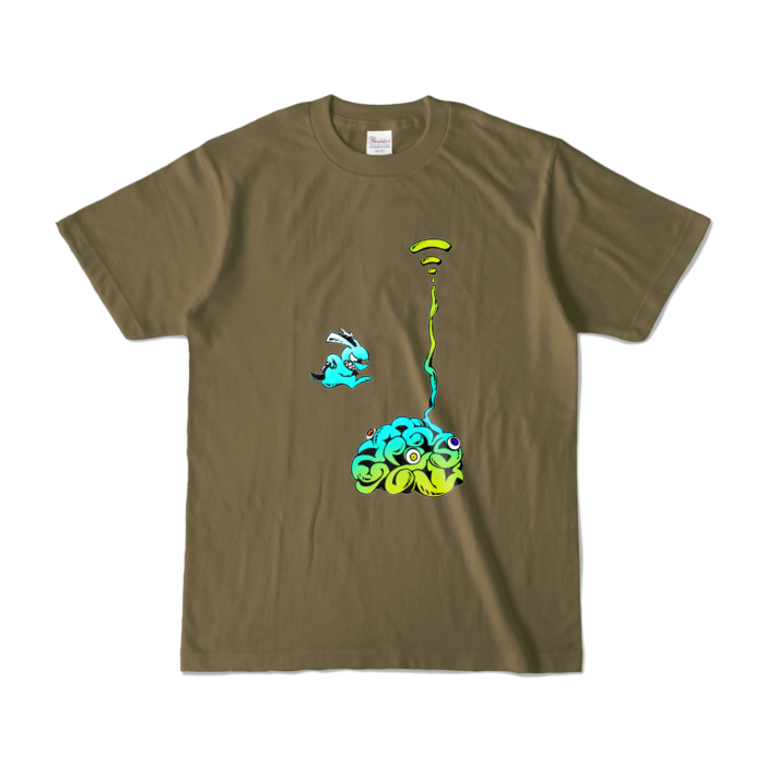 カラーTシャツ - S - オリーブ (濃色)(3)