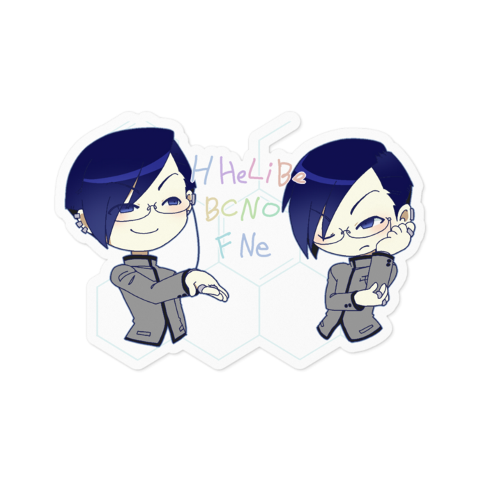 ステッカー - 100 x 100 (mm)