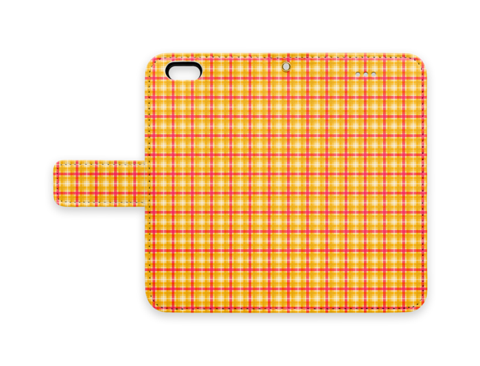 手帳型iPhoneケース - iPhone6 - ストラップ穴 あり