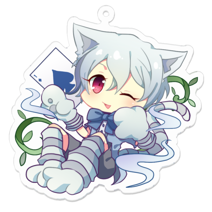 アクリルキーホルダー - 70 x 70 (mm)