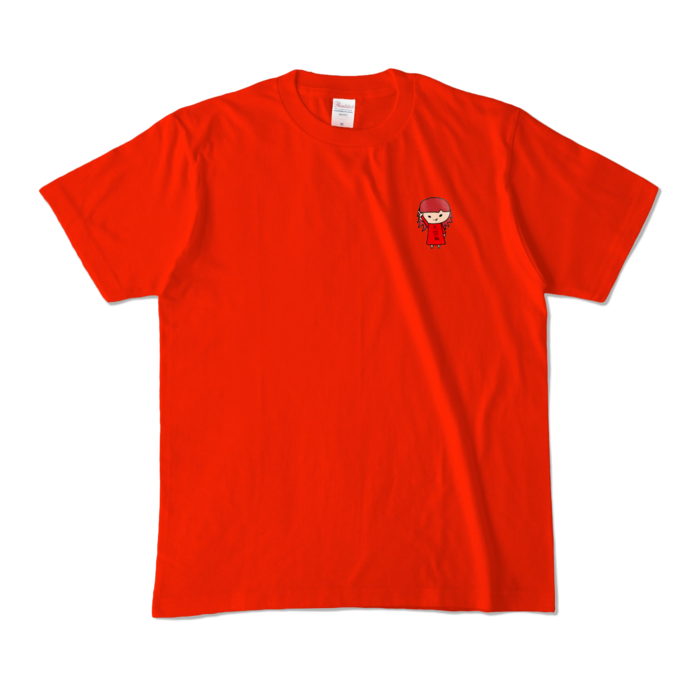 カラーTシャツ - M - レッド (濃色)