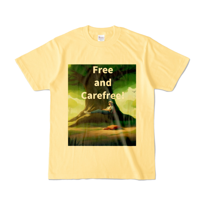 カラーTシャツ - S - ライトイエロー (淡色)
