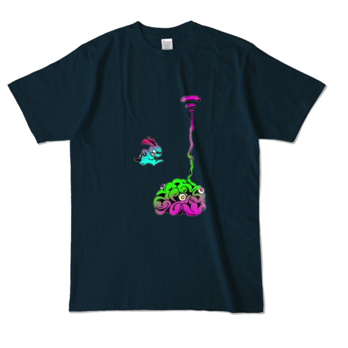 カラーTシャツ - L - ネイビー (濃色)(3)