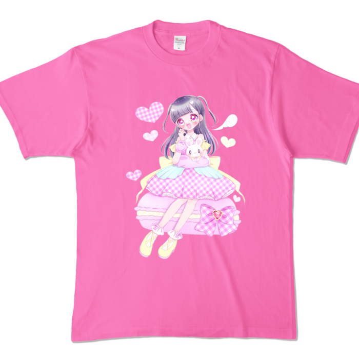 カラーTシャツ - XL - ピンク (濃色)