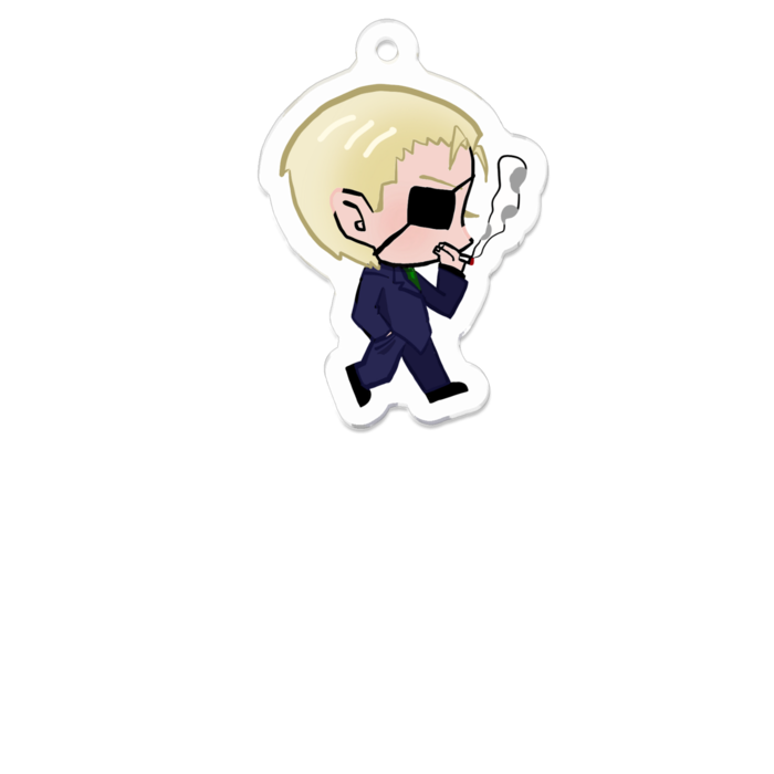 アクリルキーホルダー - 70 x 70 (mm)