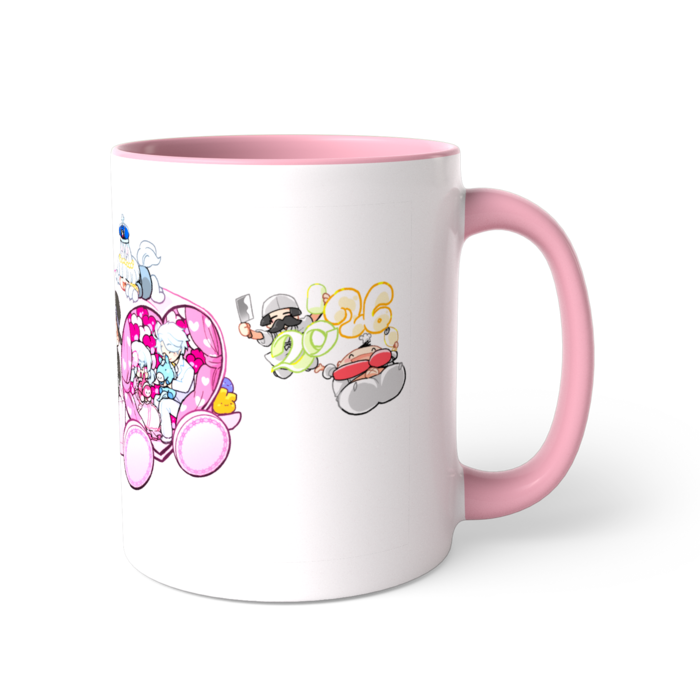 ツートンカラーマグカップ - 直径 8.2cm / 高さ 9.5cm