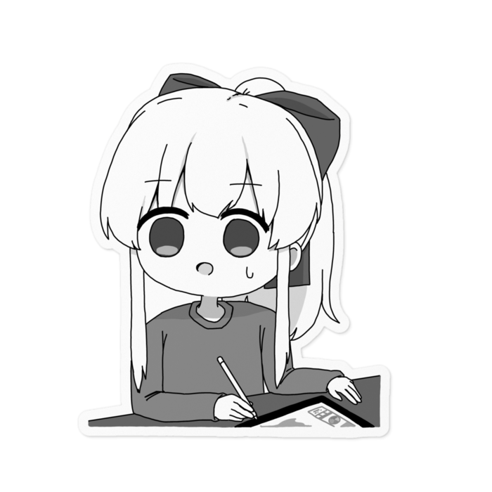 ステッカー - 100 x 100 (mm)