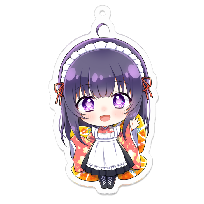 アクリルキーホルダー - 70 x 70 (mm)