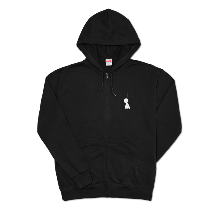 ジップパーカー - XL - 左胸