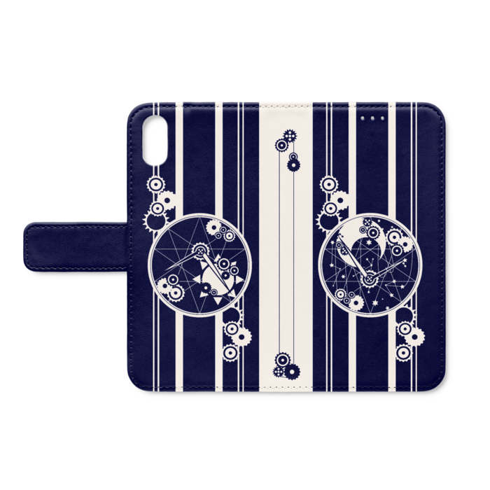 手帳型iPhoneケース - iPhone XS / X - ストラップ穴 なし