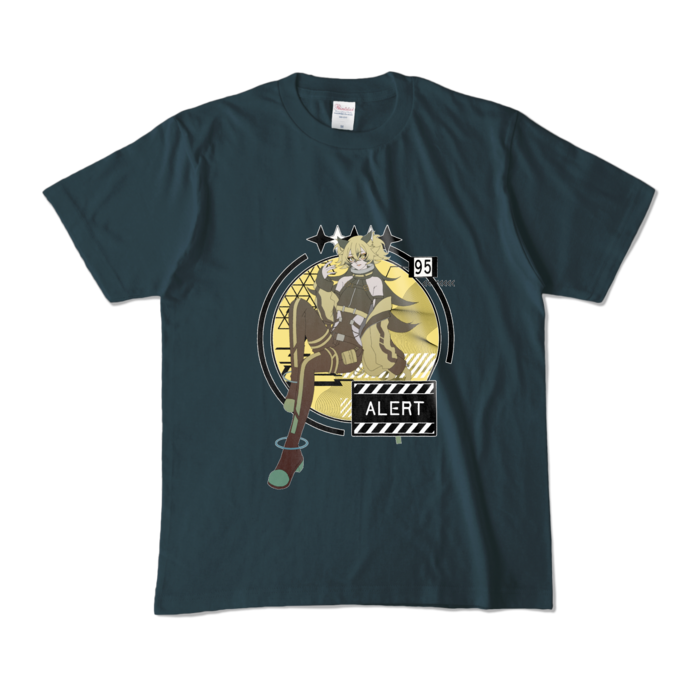 カラーTシャツ - M - デニム (濃色)