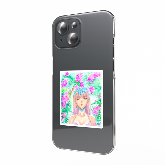 スマホステッカー ブーゲンビリア