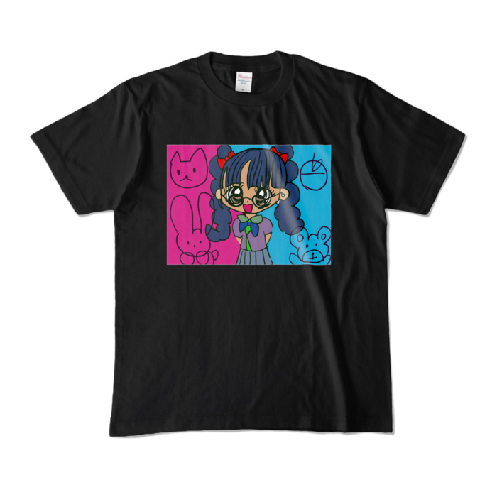 カラーTシャツ - M - ブラック (濃色)