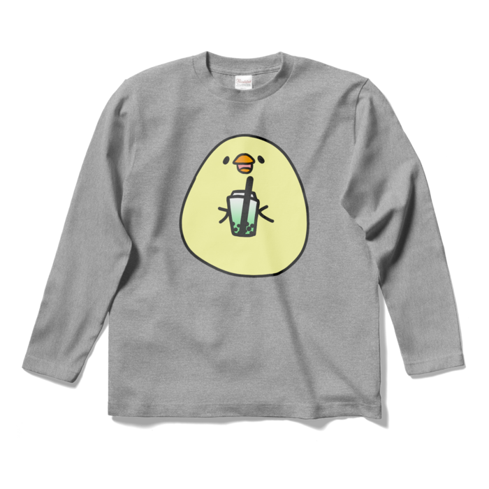 ロングスリーブTシャツ - S - 杢グレー