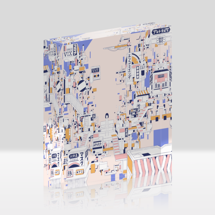 アクリルブロック - 100x100mm