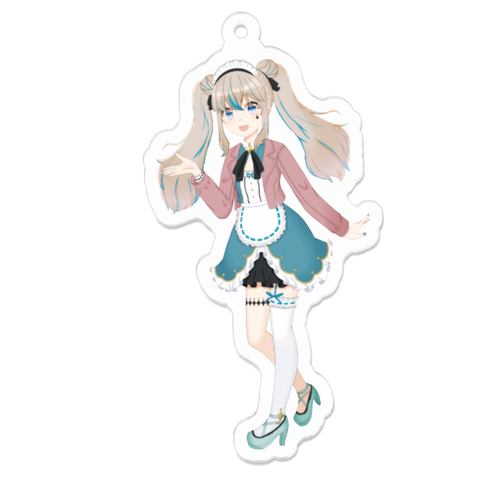 アクリルキーホルダー(メイド) - 70 x 70 (mm)(1)