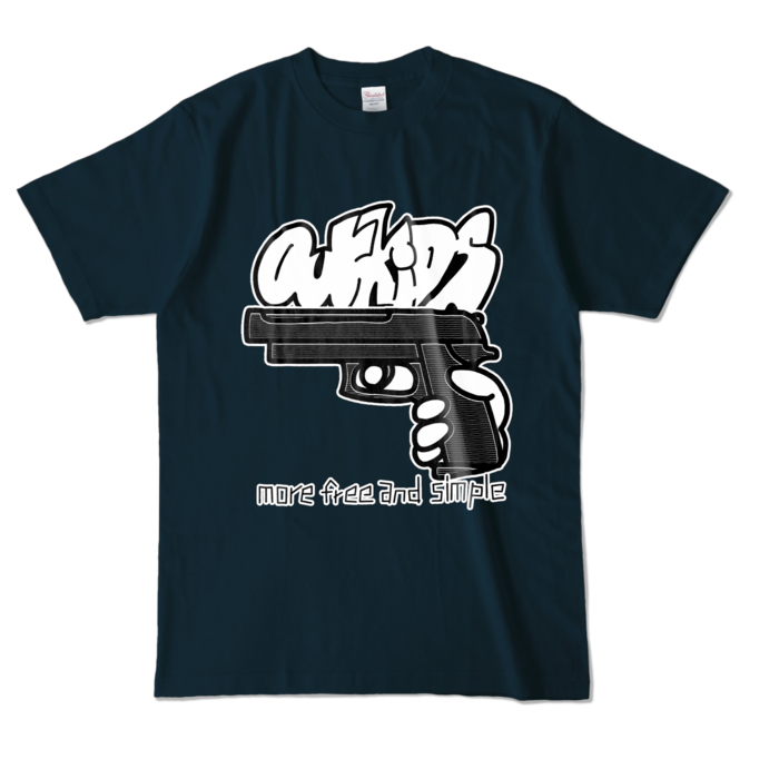 カラーTシャツ - L - ネイビー (濃色)