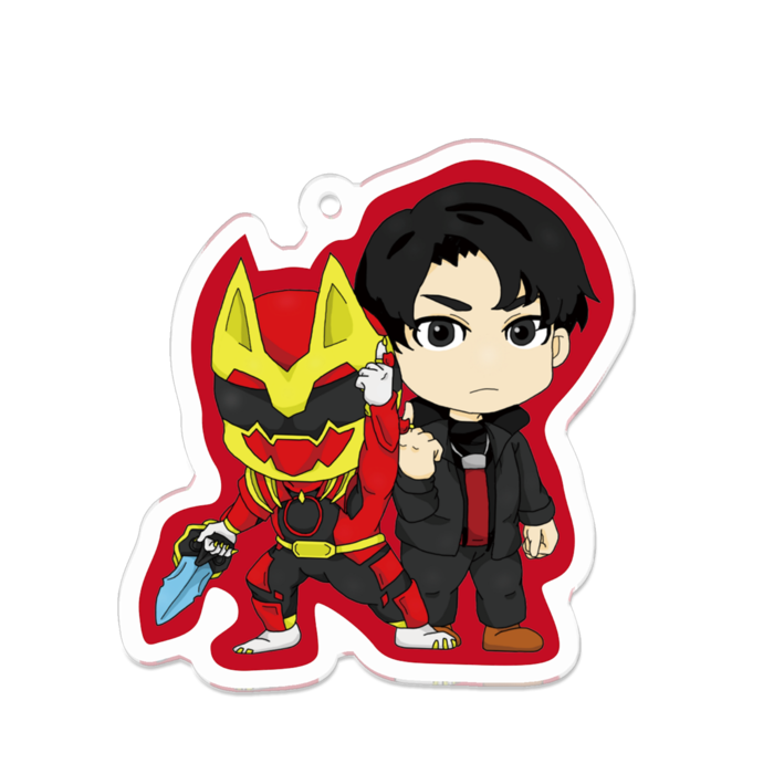 アクリルキーホルダー - 70 x 70 (mm)