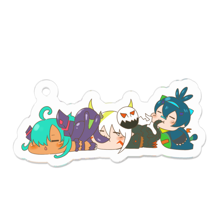 アクリルキーホルダー - 50 x 50 (mm)(1)