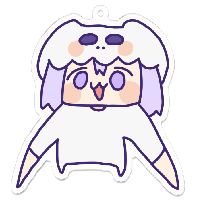 アクリルキーホルダー - 70 x 70 (mm)