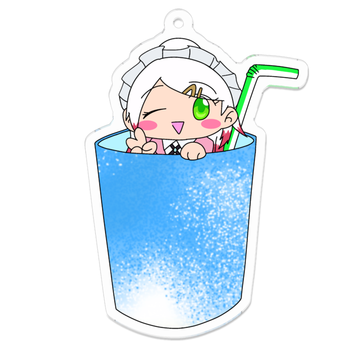 アクリルキーホルダー - 70 x 70 (mm)