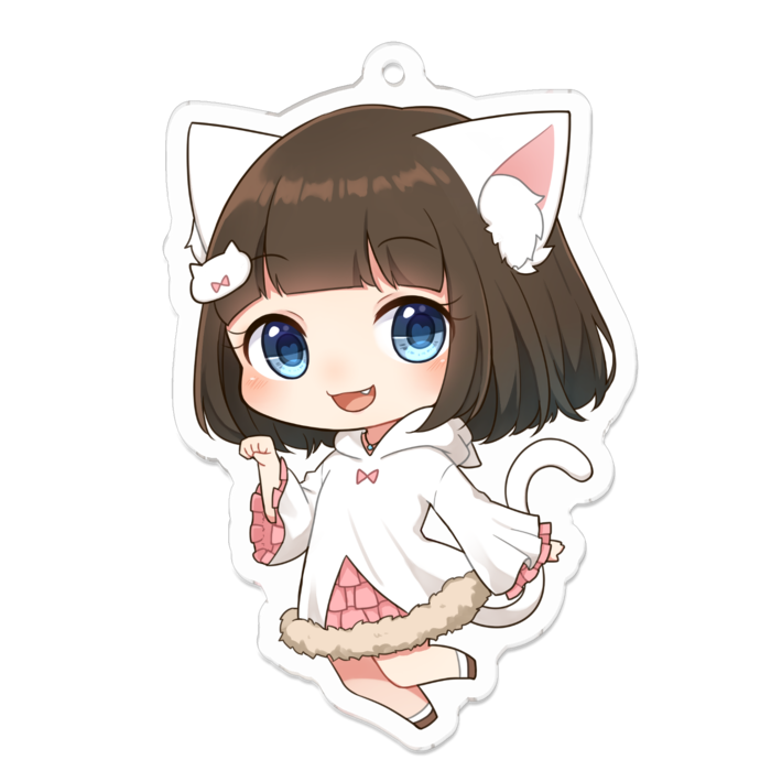 アクリルキーホルダー - 70 x 70 (mm)