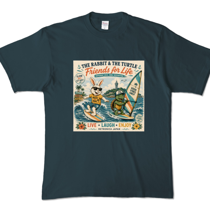 カラーTシャツ - XL - デニム (濃色)