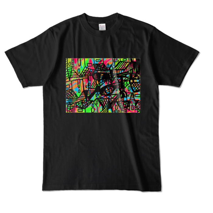 カラーTシャツ - L - ブラック (濃色)