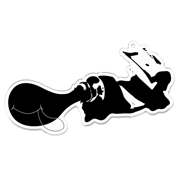 アクリルキーホルダー - 100 x 100 (mm)