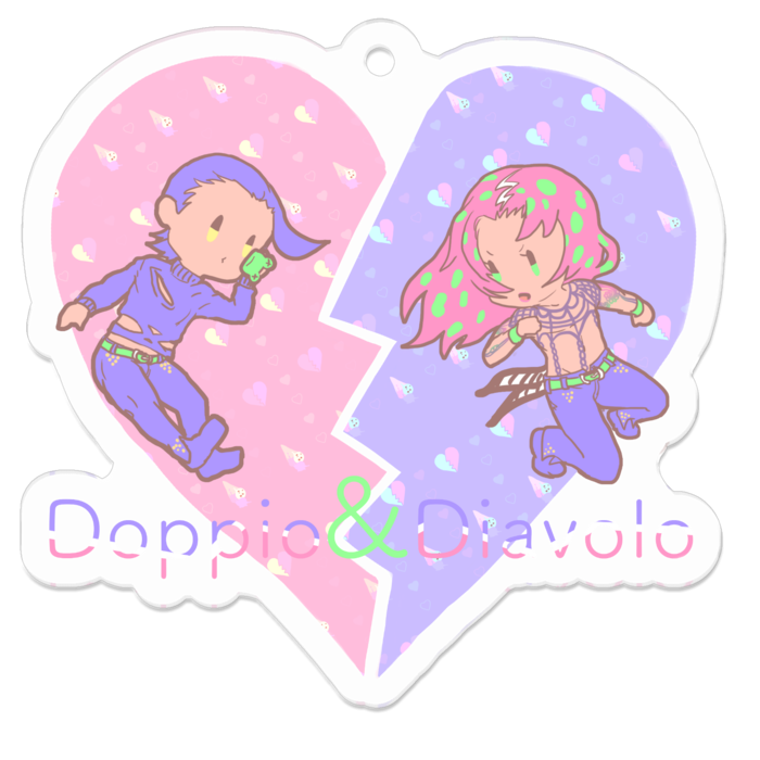 アクリルキーホルダー - 50 x 50 (mm)