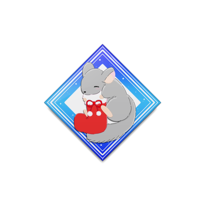 缶バッジ - ひし形40mm