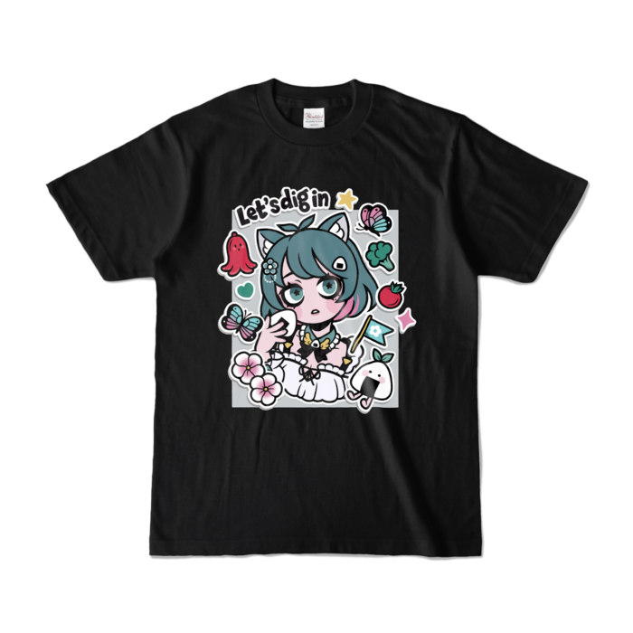 カラーTシャツ - S - ブラック (濃色)