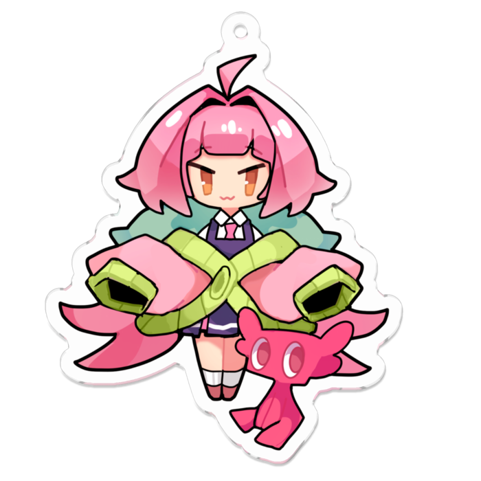 アクリルキーホルダー - 70 x 70 (mm)